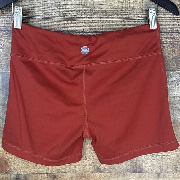 IAB MFG I Am Becoming Flex 5 Inch Bike Shorts Burnt Orange Size Medium 8 - Picture 3 of 6